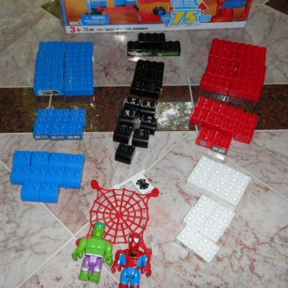 Retired Mega Bloks Spider-Man & Friends City Adventure Building Set #1992 - Picture 3 of 6
